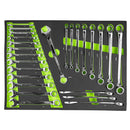 MÓDULO LLAVES COMBINADAS Y ACODADAS EVA [25 PIEZAS]