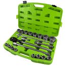 JBM 53727 ESTUCHE DE HERRAMIENTAS CON 21 PIEZAS AUTOCLE 3/4" 6 CANTOS