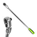 CARRACA ARTICULADA EXTRA LARGA DE 72 DIENTES DE 1/2”