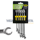 KIT LLAVES HEXAGONAL CON BOCA ABIERTA 6 CANTOS