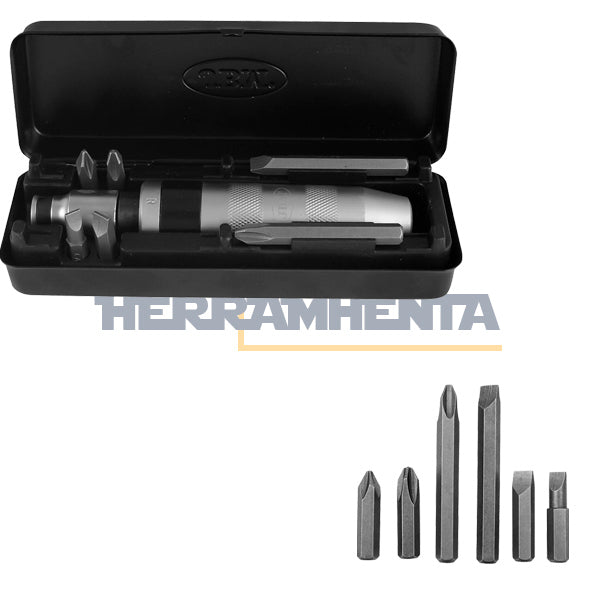 DESTORNILLADOR GOLPEO + PUNTAS