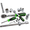 ESTUCHE DE HERRAMIENTAS VASOS HEXAGONALES [108 PIEZAS]