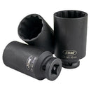 SET VASOS XZN DE 1/2" DE IMPACTO [3 VASOS]