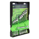 SET DE 12 LLAVES COMBINADAS CON TRINQUETE