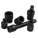 SET DE VASOS DE IMPACTO 1/2" HEXAGONAL + ADAPTADOR [13 PIEZAS]